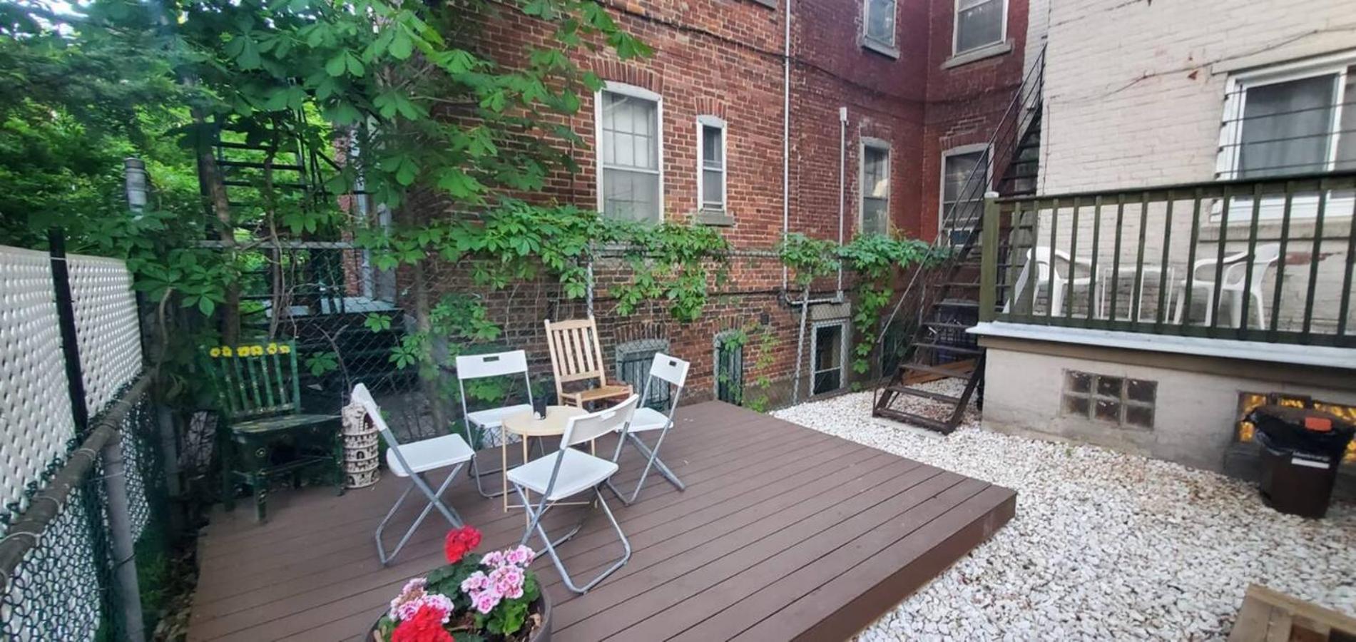 Heart Of Mtr For Memerable Experiance 2 Backyard 7Minmetro Fully Renovated & Equipped Montréal Exterior foto